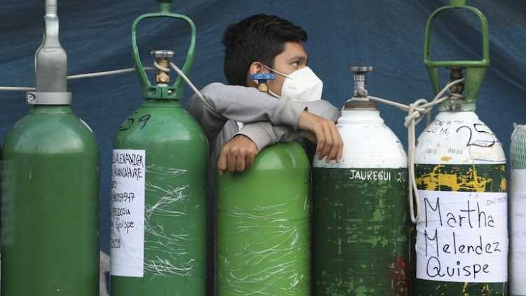 Oxygen scarce in India