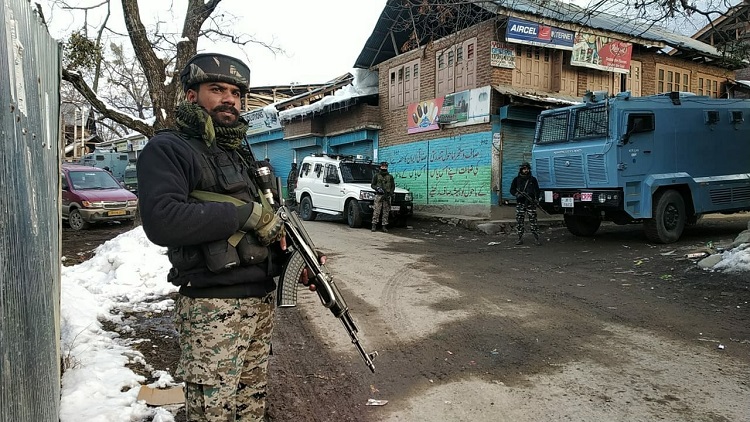 Three militants were killed in an encounter in Pulwama district on Friday