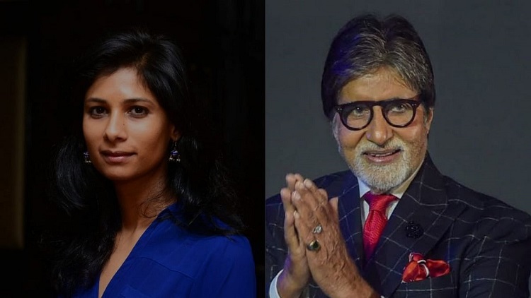 File photos of Amitabh Bachchan and Gita Gopinath.