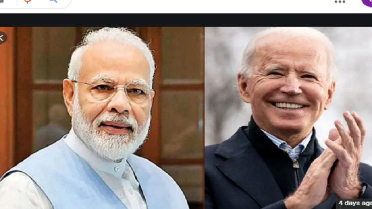 Prime Minister Modi and President Joe Biden (file)
