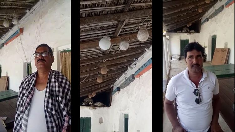 Tanjilur Rehman Khan in his home