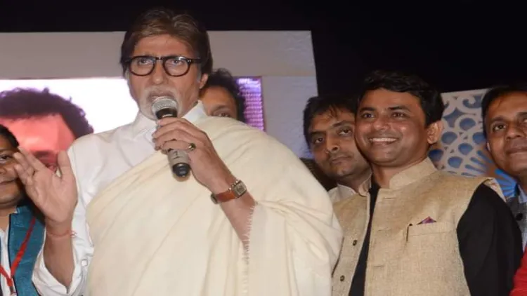 Quaiser Khalid with Big B