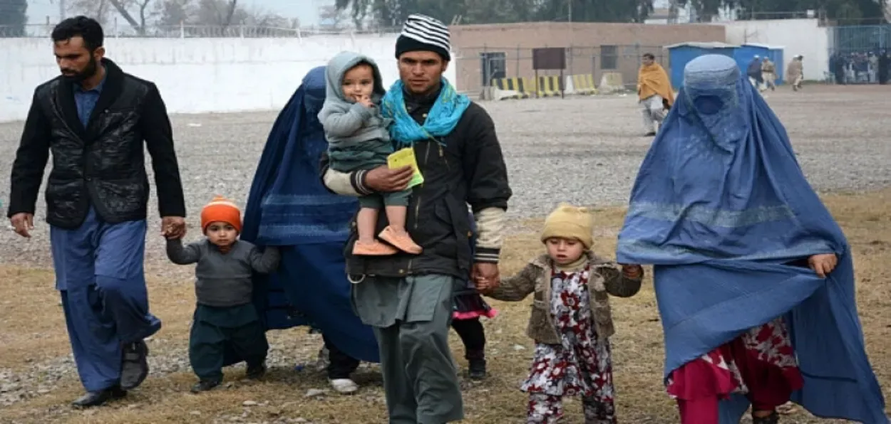 A tribal family from Pakistan's Khyber Pakhtunkhwa (World Bank)