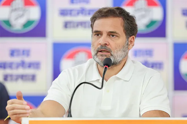 Leader of Opposition in the Lok Sabha Rahul Gandhi 