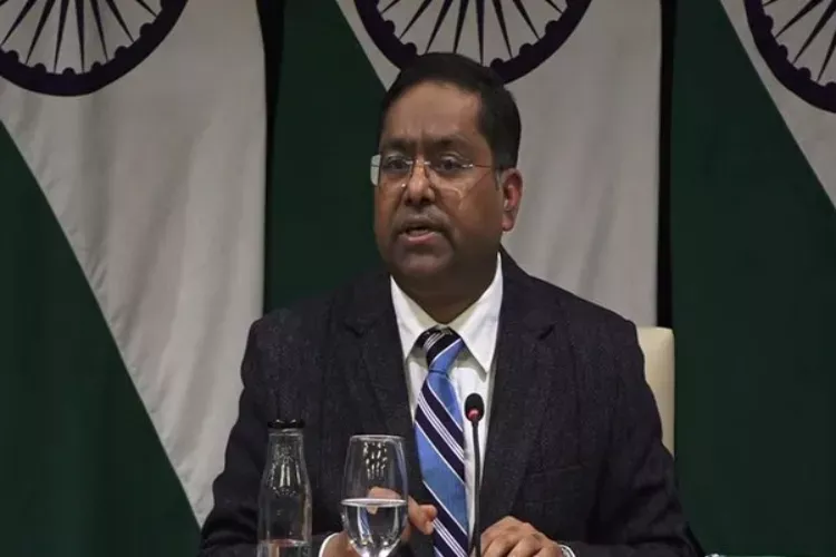 MEA spokesperson Randhir Jaiswal
