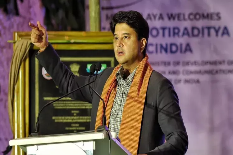 Union minister Jyotiraditya Scindia 
