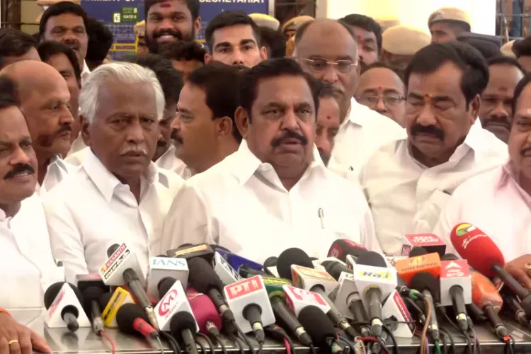 AIADMK General Secretary Edapaddi K Palaniswami 