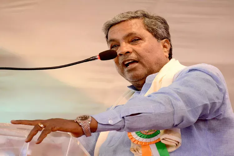 Karnataka Chief Minister Siddaramaiah 