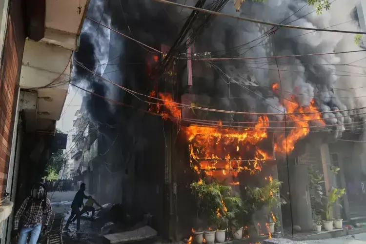 Delhi Hotel Fire
