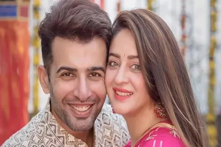 Actor Mahhi Vij with former husband Jay Bhanushali