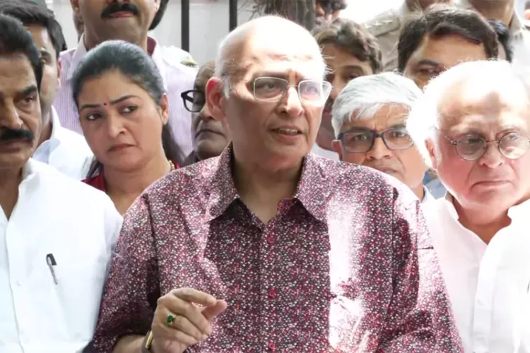 Congress MP Abhishek Manu Singhvi