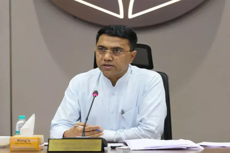 Goa CM Sawant