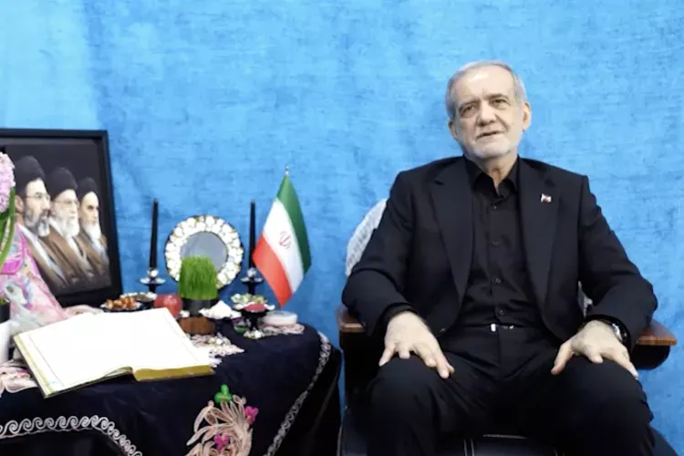 Iranian President Masoud Pezeshkian 