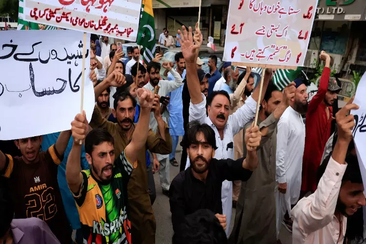Protests intensify in Pakistan-occupied Jammu and Kashmir (PoJK) 