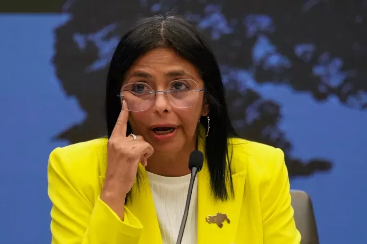 Acting Venezuelan President Delcy Rodriguez