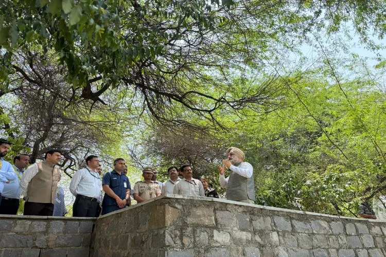 Delhi LG Taranjit Singh Sandhu at Sanjay Lake, New Delhi