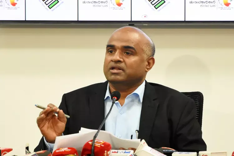 Karnataka Chief Electoral Officer V Anbukkumar 