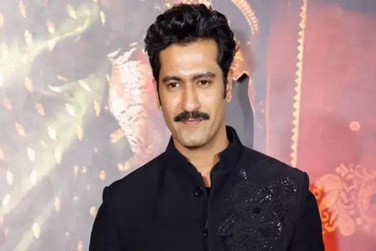 Bollywood actor Vicky Kaushal 