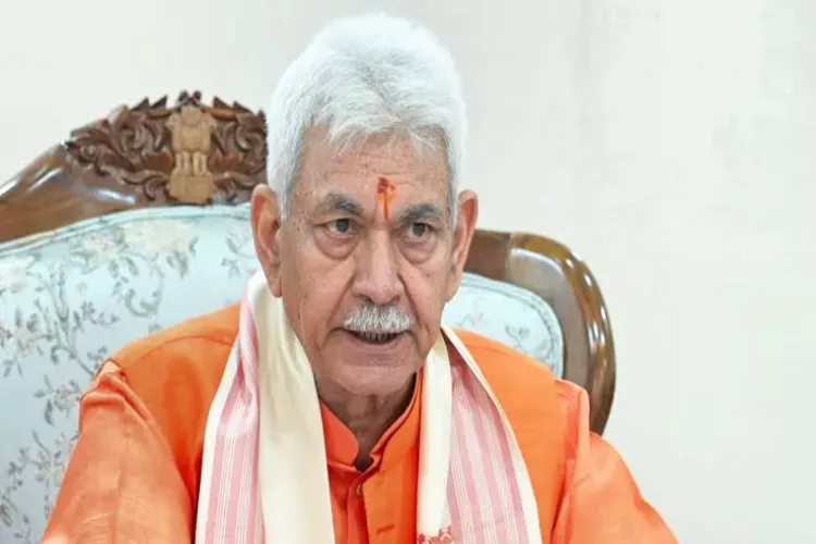 Jammu and Kashmir Lieutenant Governor Manoj Sinha