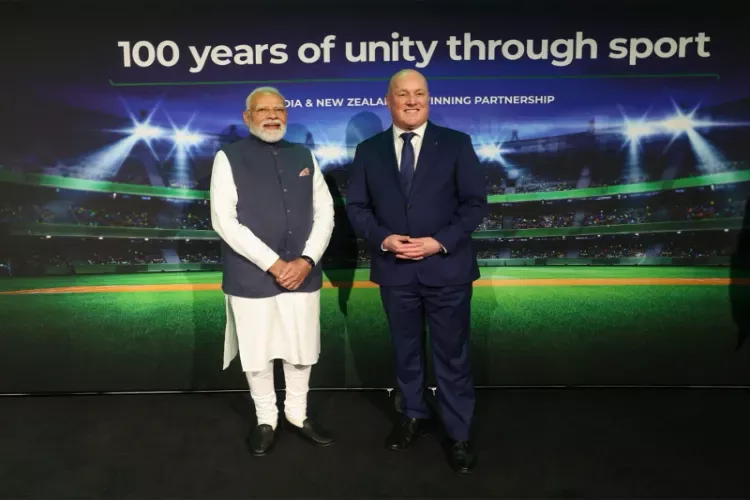 PM Modi and New Zealand PM Christopher Luxon