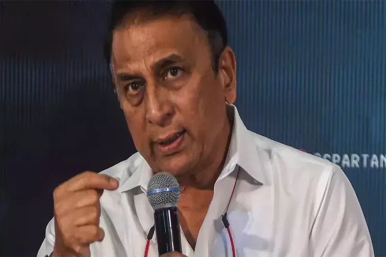 Former India captain Sunil Gavaskar 