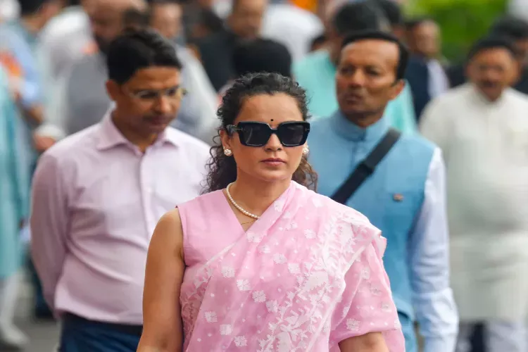 BJP MP and actor Kangana Ranaut