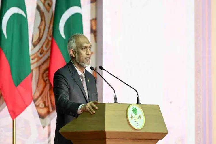 Maldivian President Mohamed Muizzu 