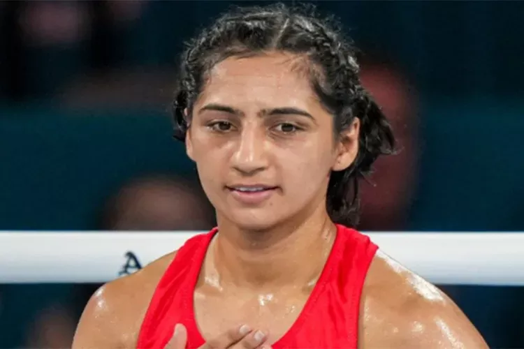 Indian boxer Preeti Pawar