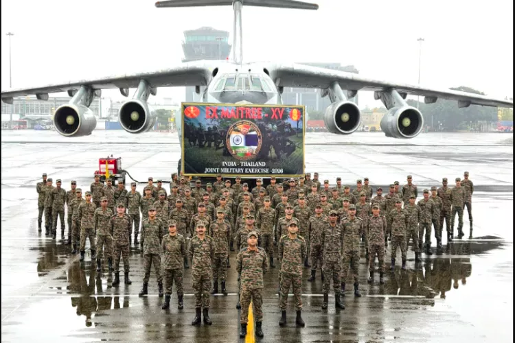 The Indian Army contingent