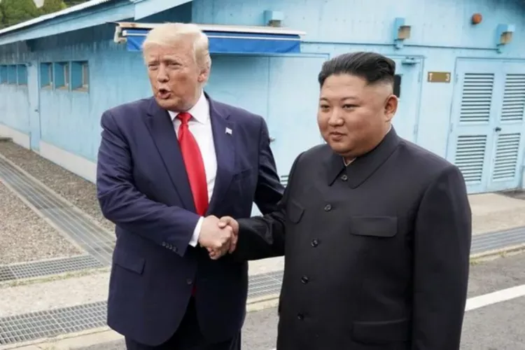 US president Donald Trump and North Korean leader Kim Jong Un
