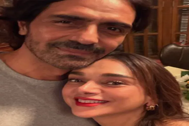 Actors Arjun Rampal and Aditi Rao Hydari
