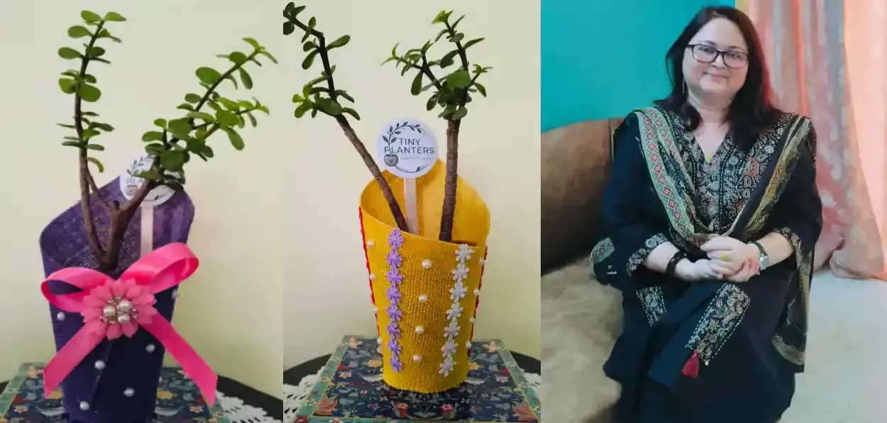 Shamima Rahman and her planters