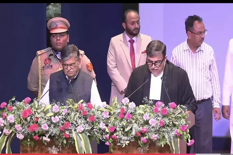 Justice Ashwani Kumar Mishra oath taking ceremony