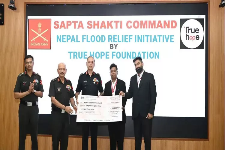 True Hope Foundation contributes Rs 50 Lakh 