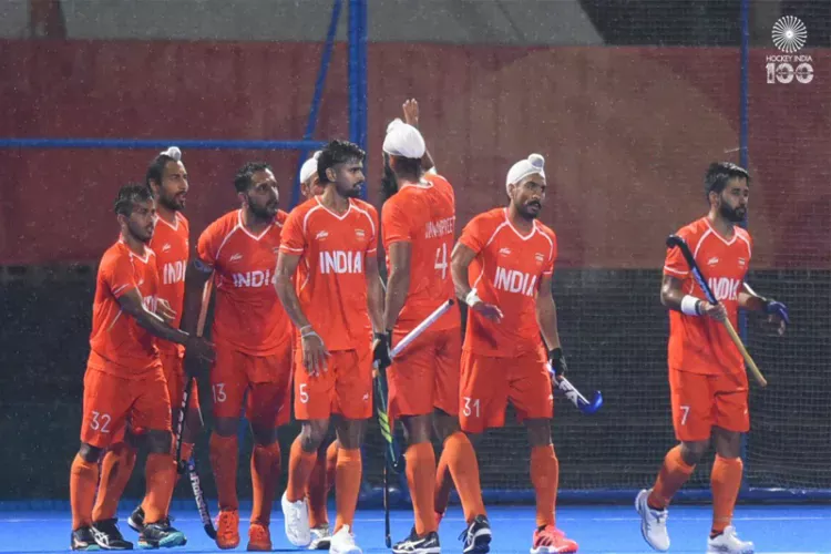 Indian men's hockey team.
