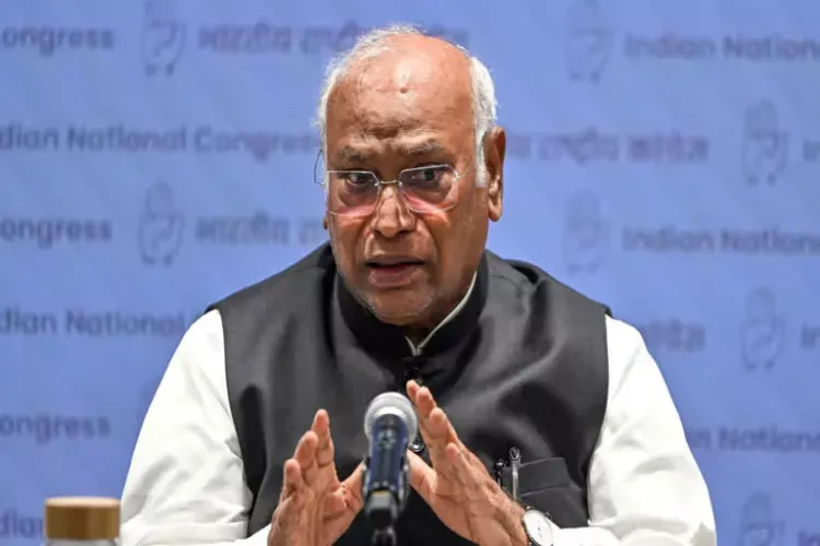 Congress president Mallikarjun Kharge