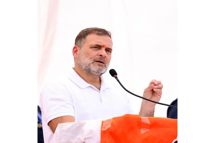 Leader of Opposition in Lok Sabha and Congress MP Rahul Gandhi 
